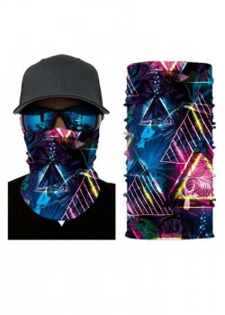 Бандана шал бъф виртуална матрица HoodStyle Bandana Buff