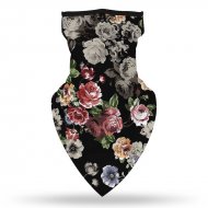 Бандана маска с уши на цветя Bestseller Design Flowers