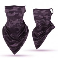 Бандана маска с уши Bandana Purplecamo