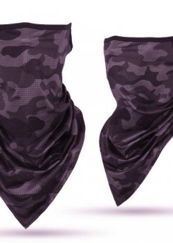 Бандана маска с уши Bandana Purplecamo