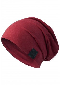 Зимна тъмночервена шапка бийни MSTRDS Beanie maroon