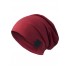 Зимна тъмночервена шапка бийни MSTRDS Beanie maroon