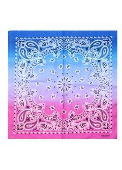 Бандана кърпа за глава Bandana в цвят розово омбре