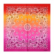 Бандана кърпа за глава Bandana в цвят оранжево омбре