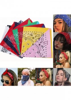 Кърпа за глава бандана HoodStyle Bandana NEW в тъмножълто