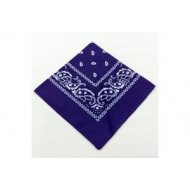 Кърпа за глава бандана Bandana в тъмнолилав цвят