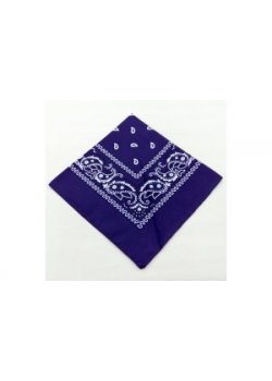 Кърпа за глава бандана Bandana в тъмнолилав цвят